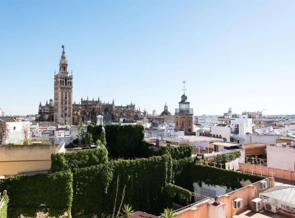 Cozy Apartment In House-Palace With Private Patio Sevilla Exterior foto